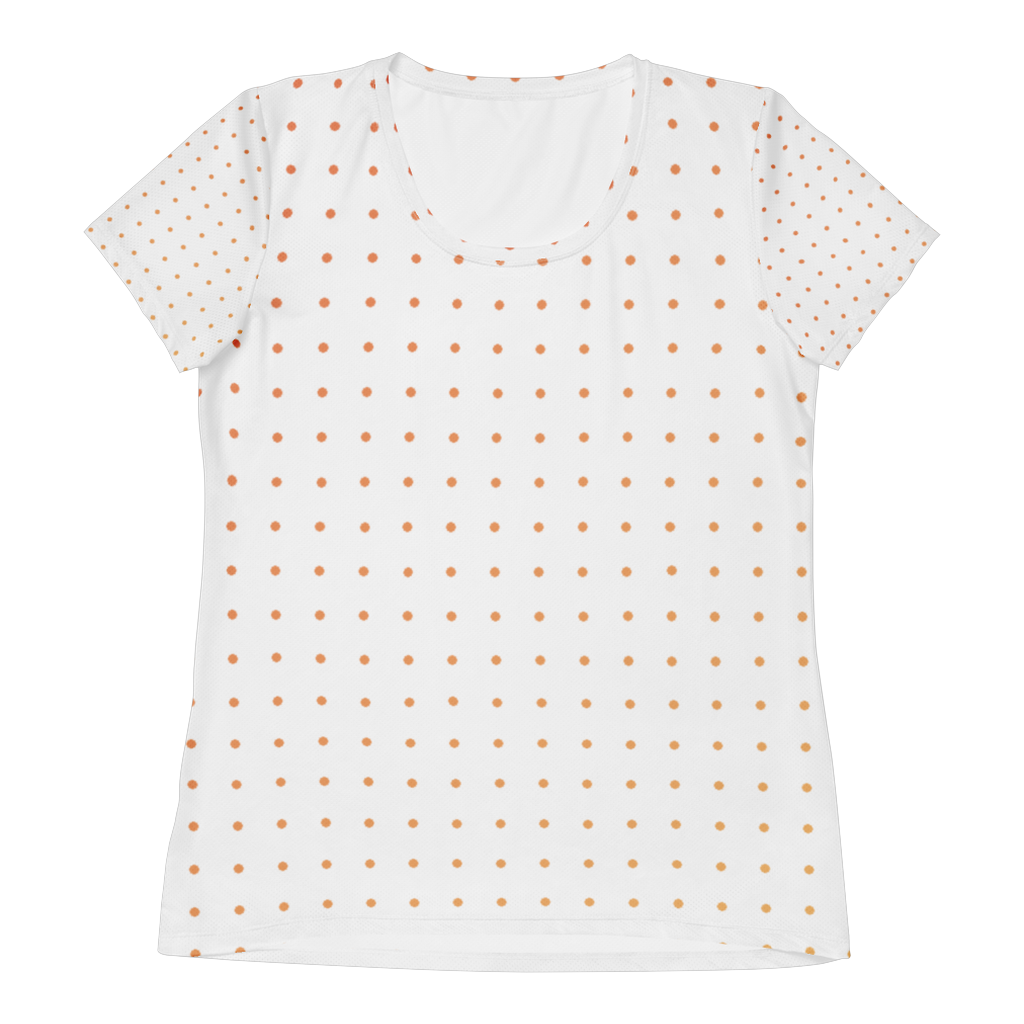 All-Over Print Women's Athletic T-Shirt